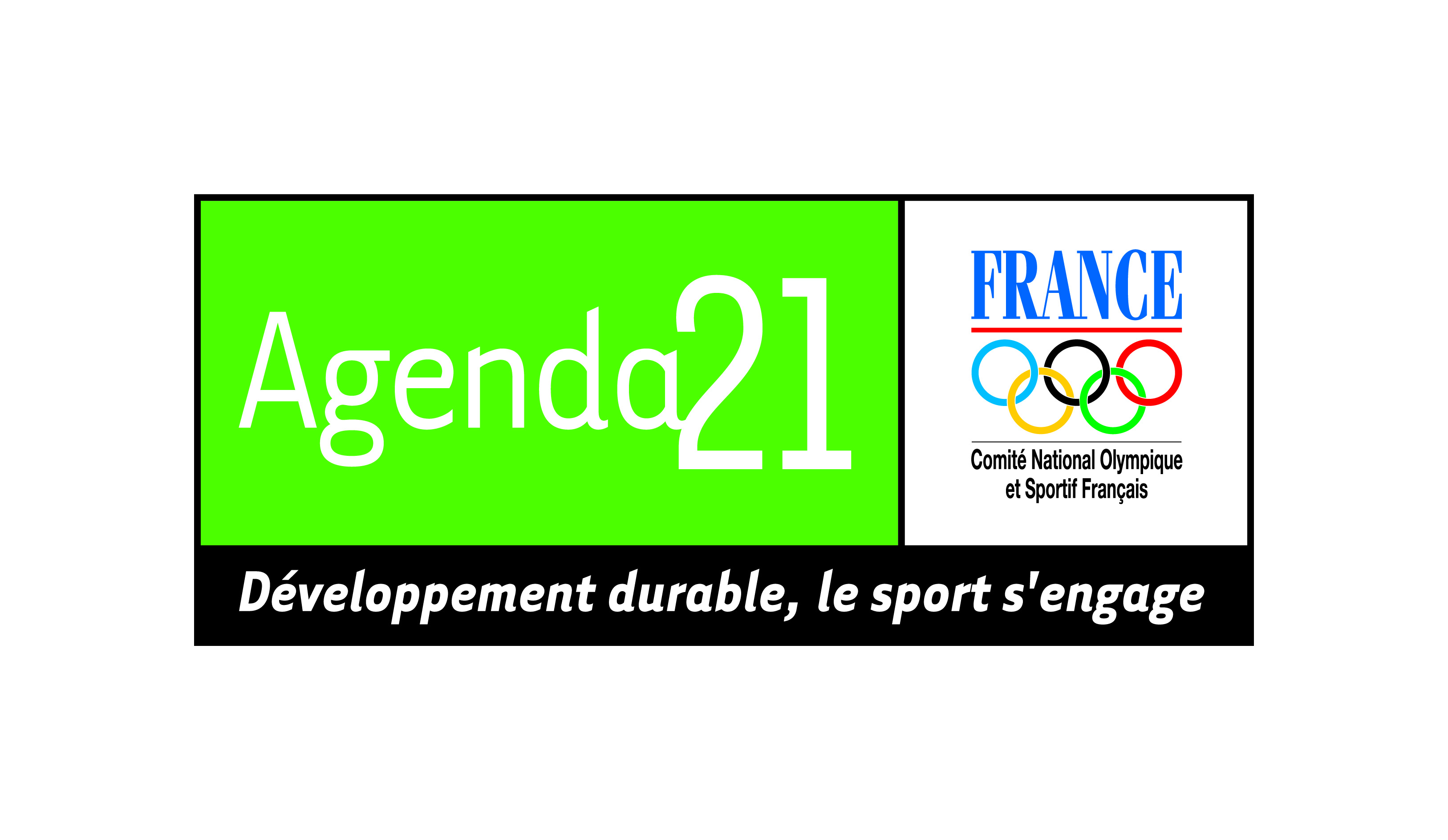 Logo label développement durable le sport s'engage CNOSF